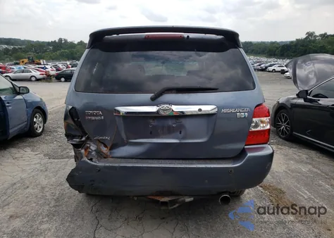 2006 Toyota Highlander Hybrid z USA, uszkodzony, nr VIN JTEEW21A060030465